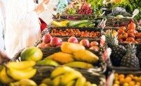 Große Vielfalt an frischen Gemüse auf dem Wochenmarkt