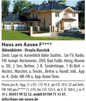 Haus am Aasee mit Beschreibung