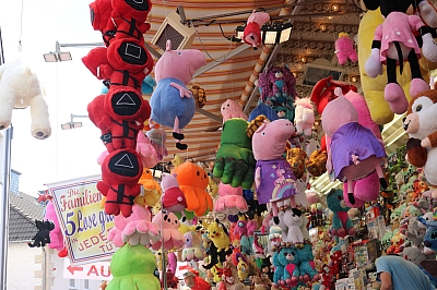Kirmes, Plüschtiere