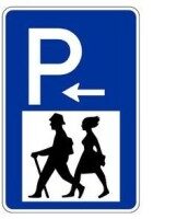 Schild Wanderparkplatz