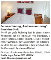 Ferienhaus Ahlers mit Beschreibung