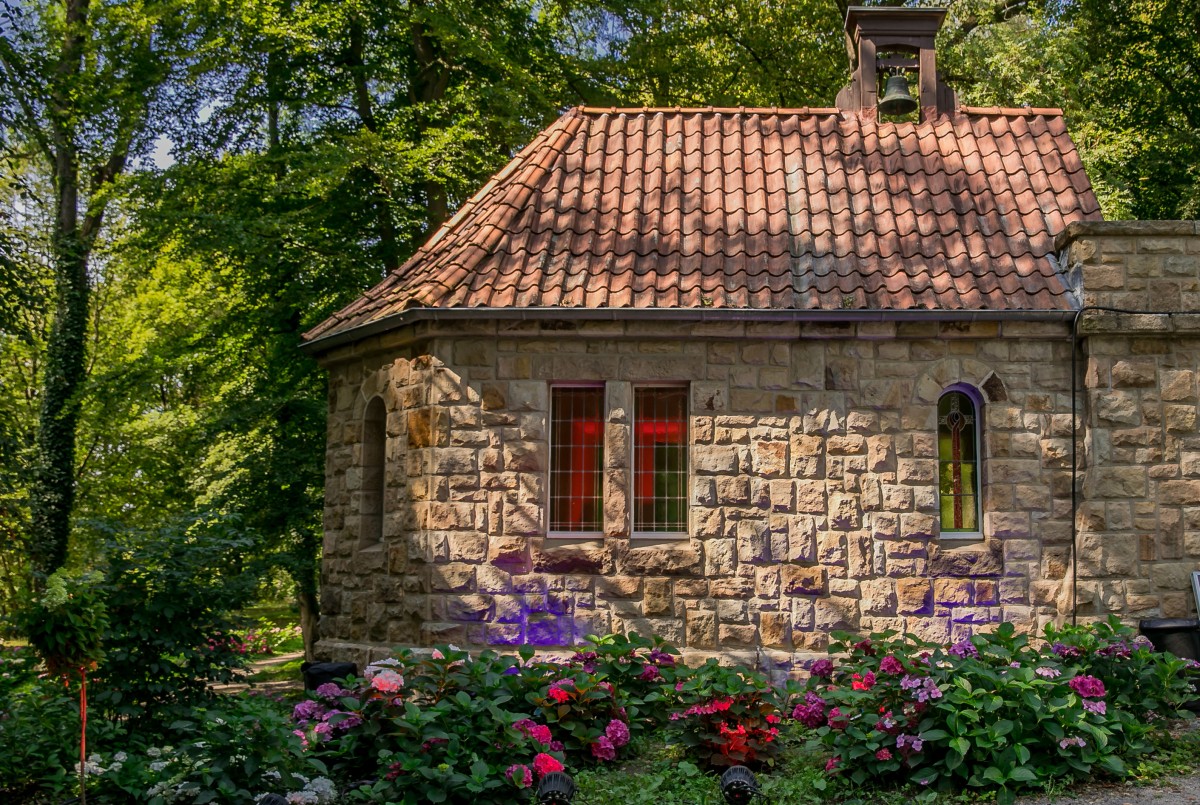Friedhofskapelle am Hortensia Garden