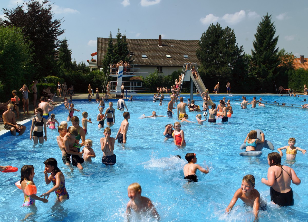 Buitenzwembad Hagen a.T.W. in het Osnabrücker Land