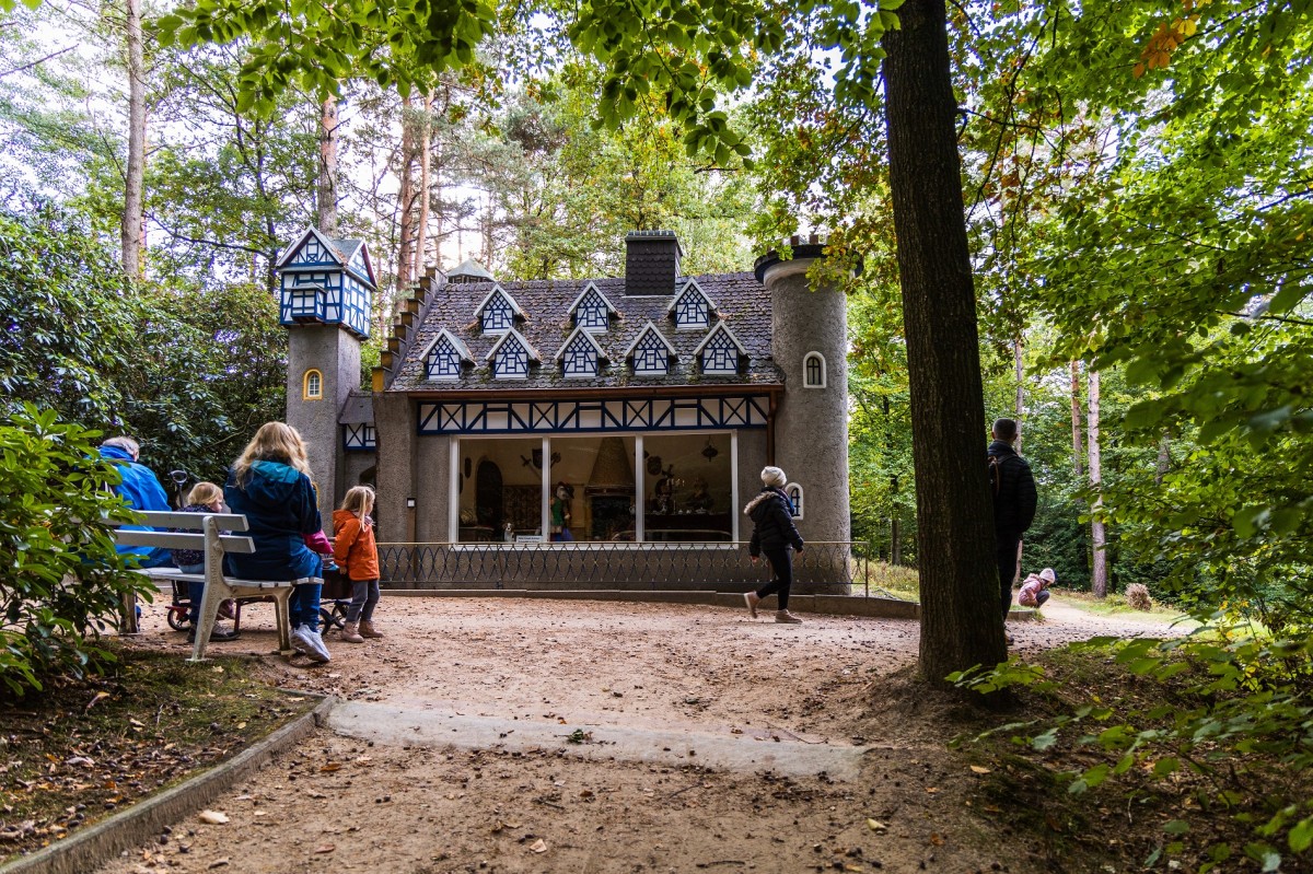 Märchenschloss bei der Sommerrodelbahn Ibbenbüren