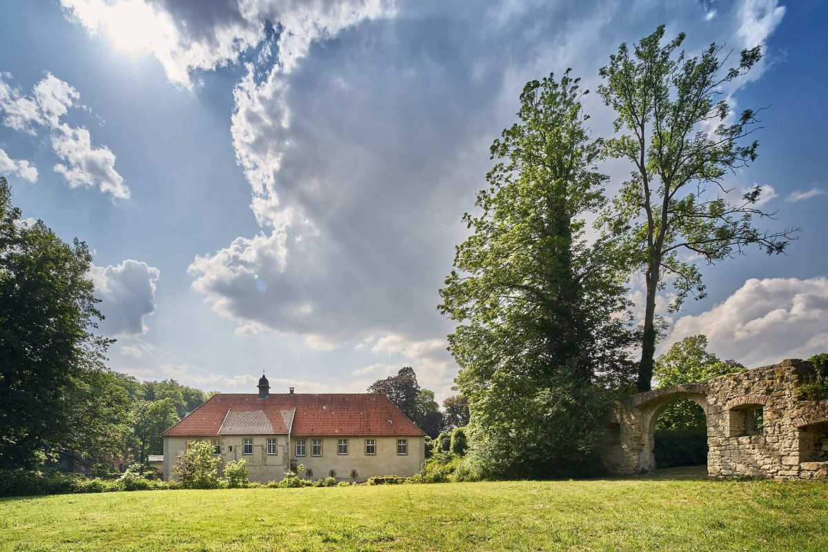 Himmel über Haus Marck