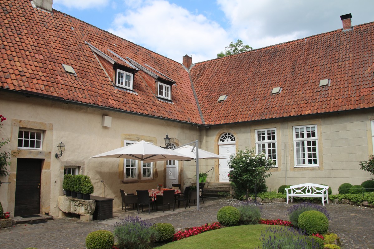 Innenhof von Haus Marck