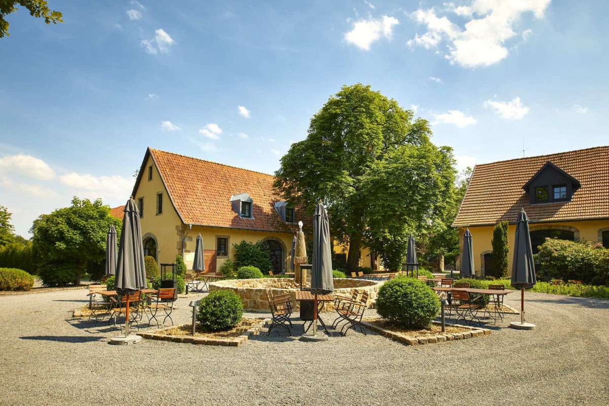 Nebengebäude am Jagdschloss Habichtswald