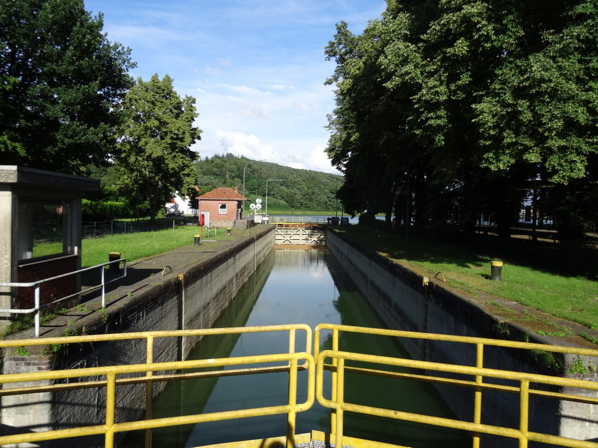 Schleuse am Nassen Dreieck