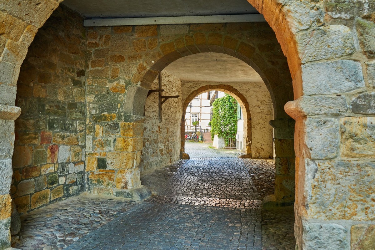Torbögen Tecklenburg Innenstadt