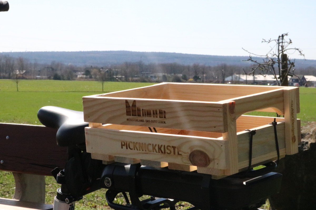 Picknickkiste am Prozessionsweg