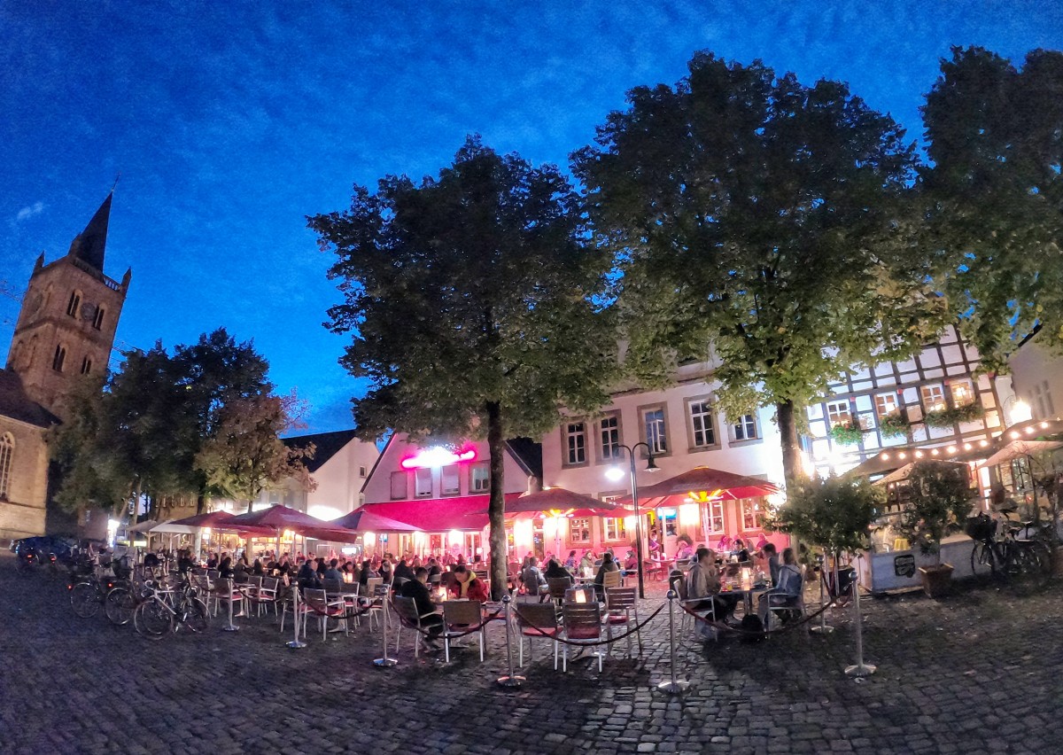 Ibbenbüren am Abend