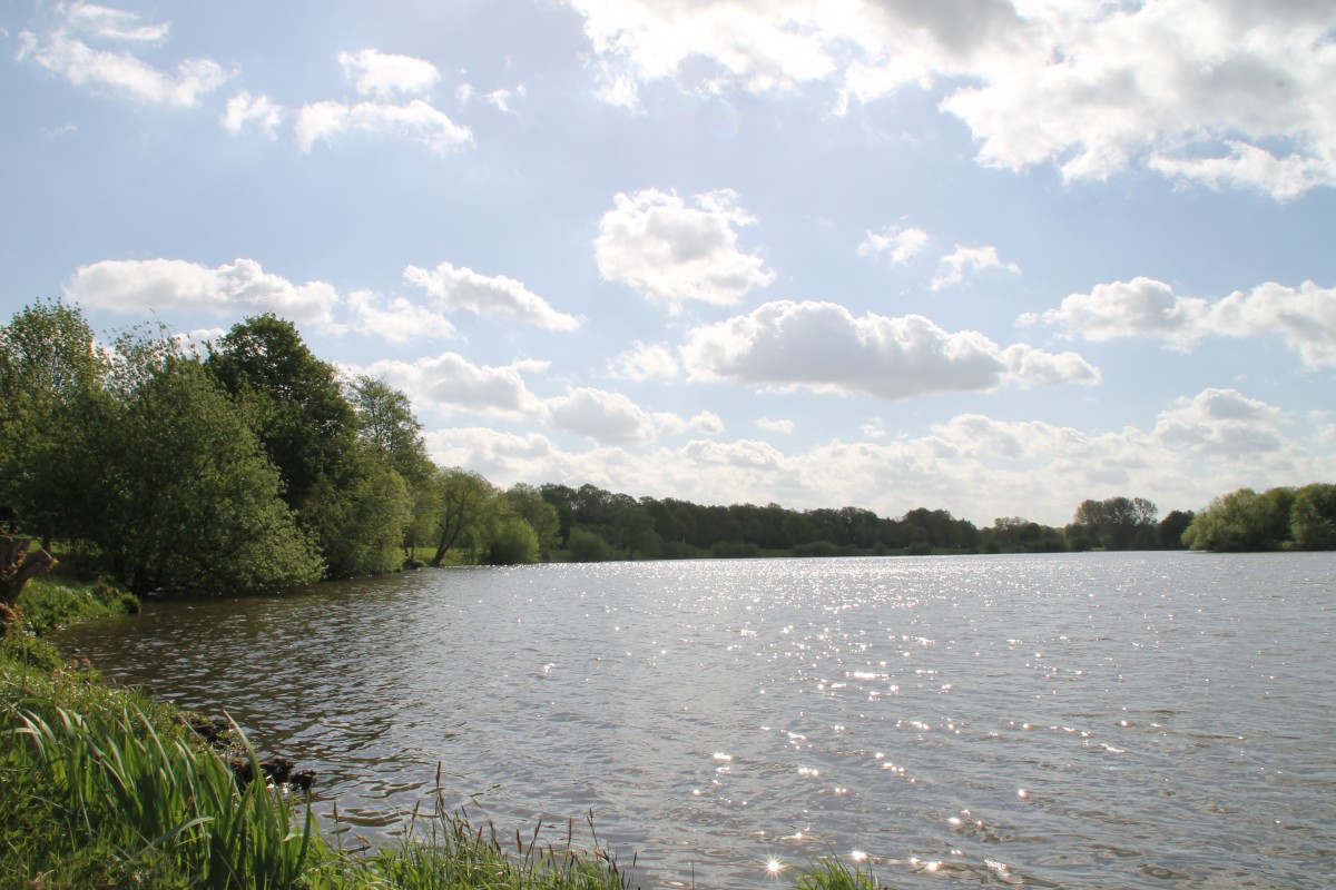 Sonnenglitzer auf dem Aasee spl