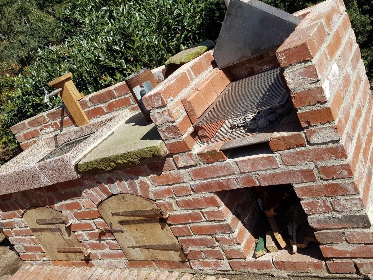 Outdoorküche Haus klein