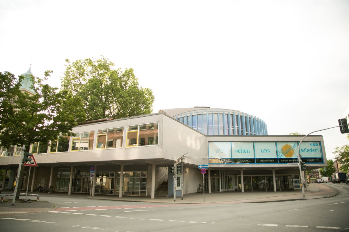 Eingang Großes Haus Theater Münster