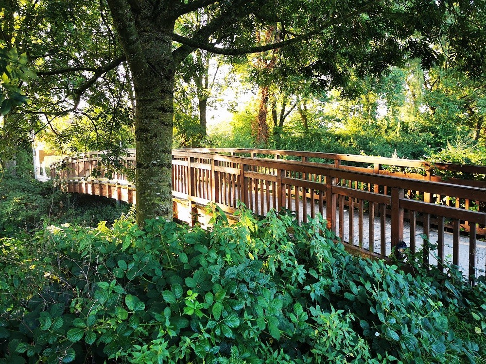 Fußgängerbrücke über den Mühlenbach