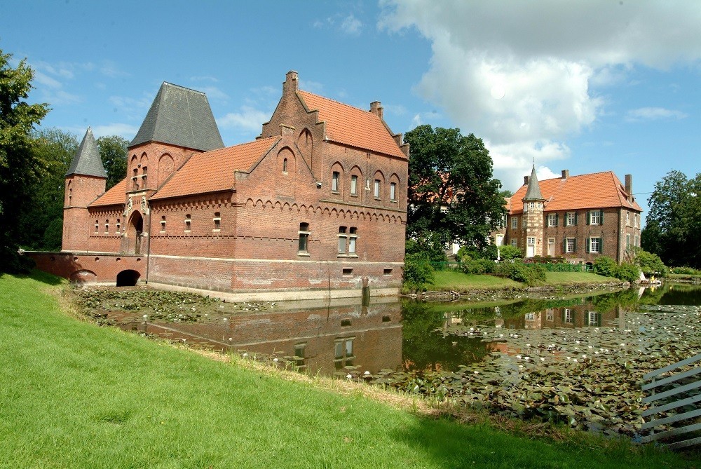 Wasserschloß Haus Egelborg Außenansicht
